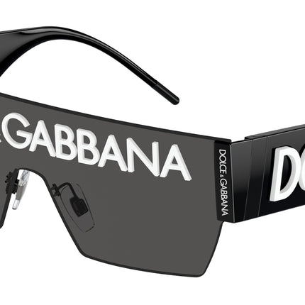 DOLCE & GABBANA DG2233 Cat Eye Sunglasses  01/87-Black 43-145-143 - Color Map Black