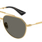 DOLCE & GABBANA DG2302 Pilot Sunglasses  02/R5-Gold 60-140-15 - Color Map Gold