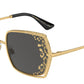 DOLCE & GABBANA DG2306 Butterfly Sunglasses  02/GT-Gold 55-145-16 - Color Map Gold