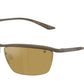 DOLCE & GABBANA DG2307 Rectangle Sunglasses  13527I-Matte Bronze 61-140-14 - Color Map Copper