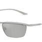 DOLCE & GABBANA DG2307 Rectangle Sunglasses  13648V-Matte Silver 61-140-14 - Color Map Silver