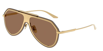 DOLCE & GABBANA DG2309 Pilot Sunglasses  02/73-Gold 0-145-143 - Color Map Gold