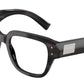 DOLCE & GABBANA DG3405F Square Eyeglasses  3440-Striped Grey 54-140-18 - Color Map Grey