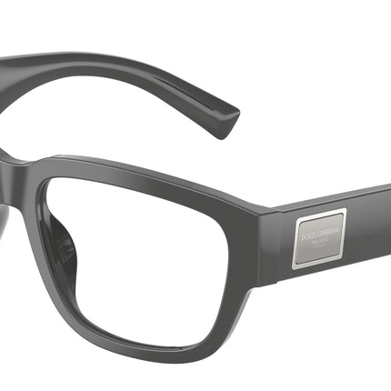DOLCE & GABBANA DG3423 Square Eyeglasses  3090-Grey 57-140-17 - Color Map Grey