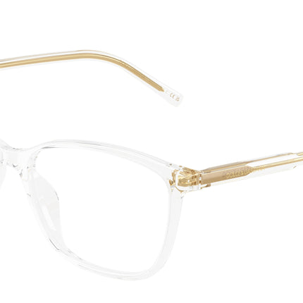 DOLCE & GABBANA DG3424 Rectangle Eyeglasses  3133-Crystal 54-145-17 - Color Map Transparent