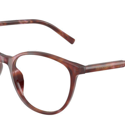DOLCE & GABBANA DG3425 Butterfly Eyeglasses  3444-Havana Brown 52-145-18 - Color Map Tortoise
