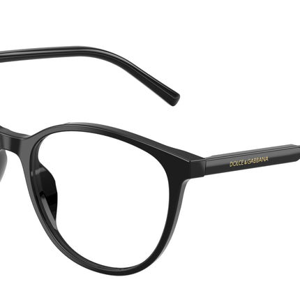 DOLCE & GABBANA DG3425 Butterfly Eyeglasses  501-Black 54-145-18 - Color Map Black