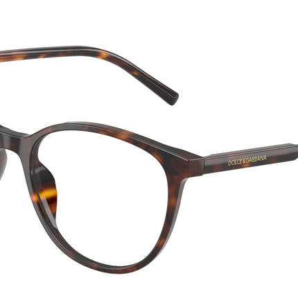 DOLCE & GABBANA DG3425 Butterfly Eyeglasses  502-Havana 54-145-18 - Color Map Tortoise