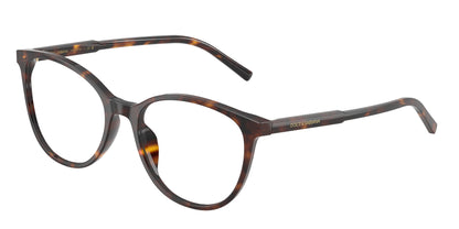 DOLCE & GABBANA DG3425 Butterfly Eyeglasses  502-Havana 54-145-18 - Color Map Tortoise
