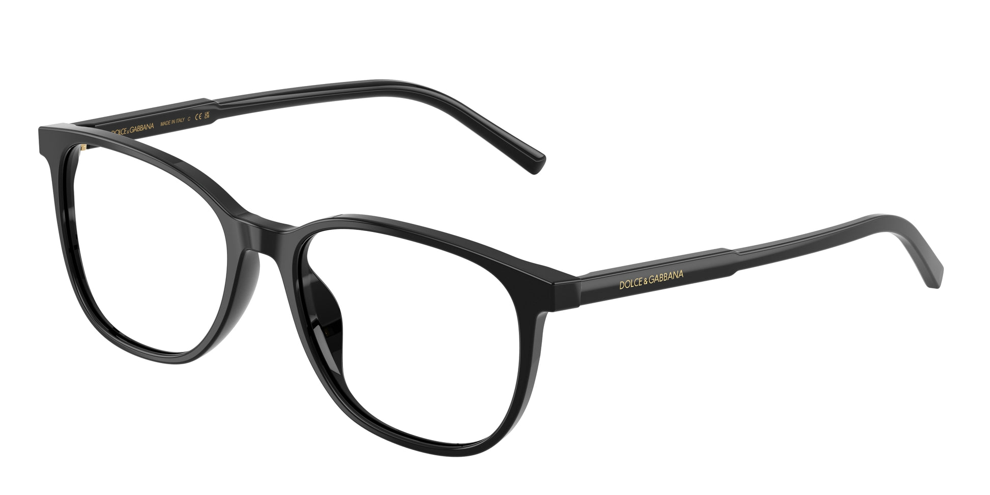 DOLCE & GABBANA DG3426 Pillow Eyeglasses  501-Black 53-145-17 - Color Map Black