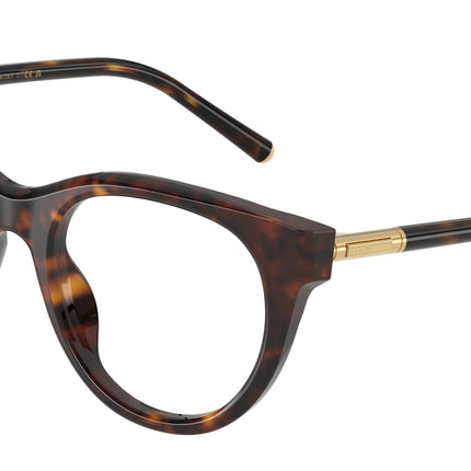 DOLCE & GABBANA DG3433 Phantos Eyeglasses  502-Havana 53-145-21 - Color Map Tortoise