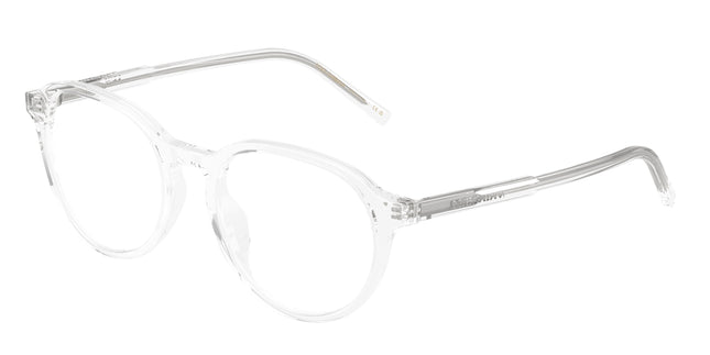 DOLCE & GABBANA DG3444 Phantos Eyeglasses  3133-Crystal 52-145-19 - Color Map Transparent