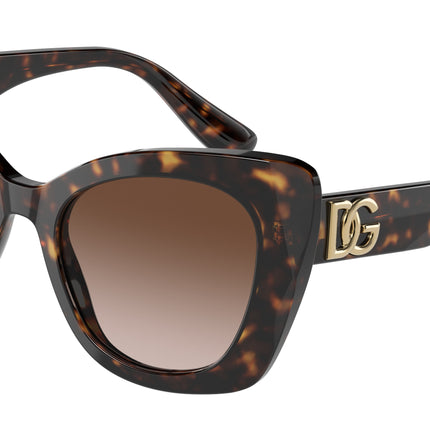 DOLCE & GABBANA DG4405F Butterfly Sunglasses  502/13-Havana 53-140-20 - Color Map Tortoise