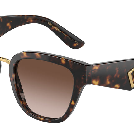 DOLCE & GABBANA DG4437 Butterfly Sunglasses  502/13-Havana 51-145-20 - Color Map Tortoise