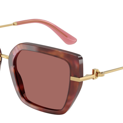 DOLCE & GABBANA DG4474 Butterfly Sunglasses  344469-Havana Brown 53-140-20 - Color Map Tortoise
