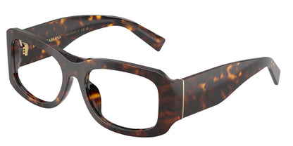 DOLCE & GABBANA DG4503 Rectangle Sunglasses  502/1W-Havana 57-140-19 - Color Map Tortoise