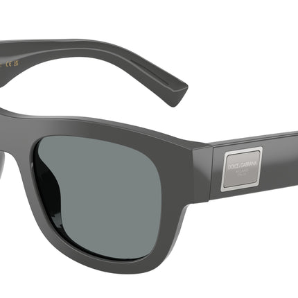 DOLCE & GABBANA DG4509 Square Sunglasses  3090/1-Grey 52-140-21 - Color Map Grey
