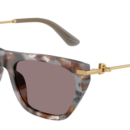 DOLCE & GABBANA DG4511 Square Sunglasses  34457N-Havana Grey 55-140-19 - Color Map Tortoise