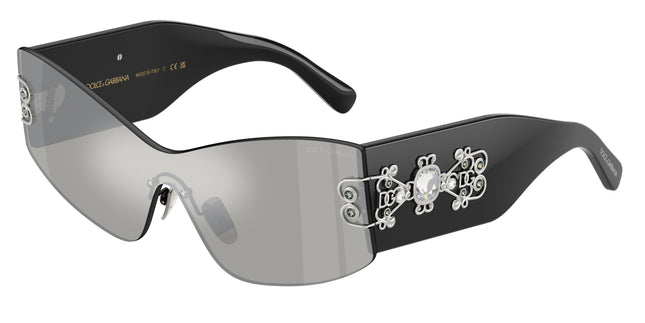 DOLCE & GABBANA DG4526B Cat Eye Sunglasses  501/6G-Black 0-145-142 - Color Map Black