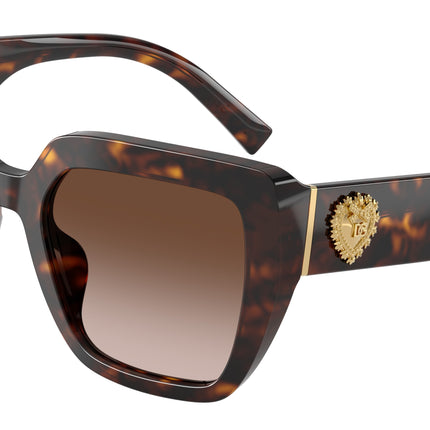 DOLCE & GABBANA DG4538 Square Sunglasses  502/13-Havana 54-145-20 - Color Map Tortoise