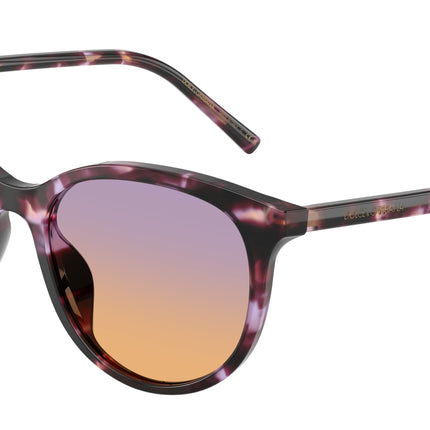 DOLCE & GABBANA DG4540 Phantos Sunglasses  3477EL-Violet Havana 55-145-18 - Color Map Violet