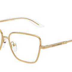 Dolce & Gabbana Kids DX1102 Butterfly Eyeglasses  02-Gold 50-130-13 - Color Map Gold