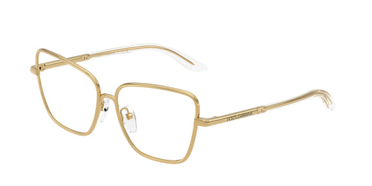 Dolce & Gabbana Kids DX1102 Butterfly Eyeglasses  02-Gold 50-130-13 - Color Map Gold