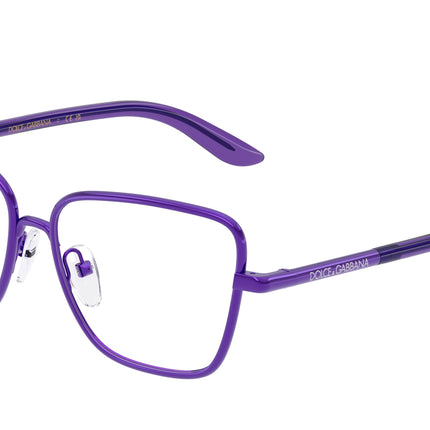 Dolce & Gabbana Kids DX1102 Butterfly Eyeglasses  1368-Violet 50-130-13 - Color Map Violet