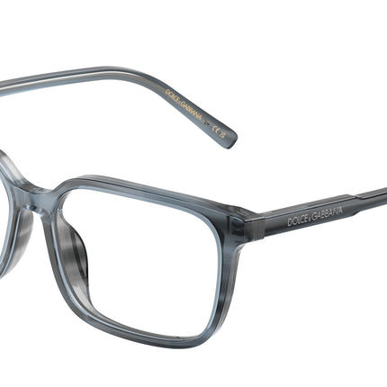 Dolce & Gabbana Kids DX3003 Square Eyeglasses  3482-Blue 51-130-13 - Color Map Blue
