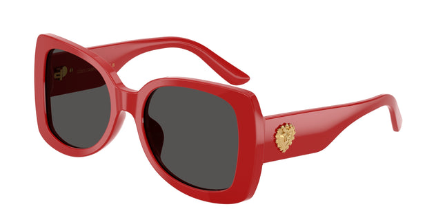 Dolce & Gabbana Kids DX4012 Butterfly Sunglasses  308887-Full Red 50-130-17 - Color Map Red