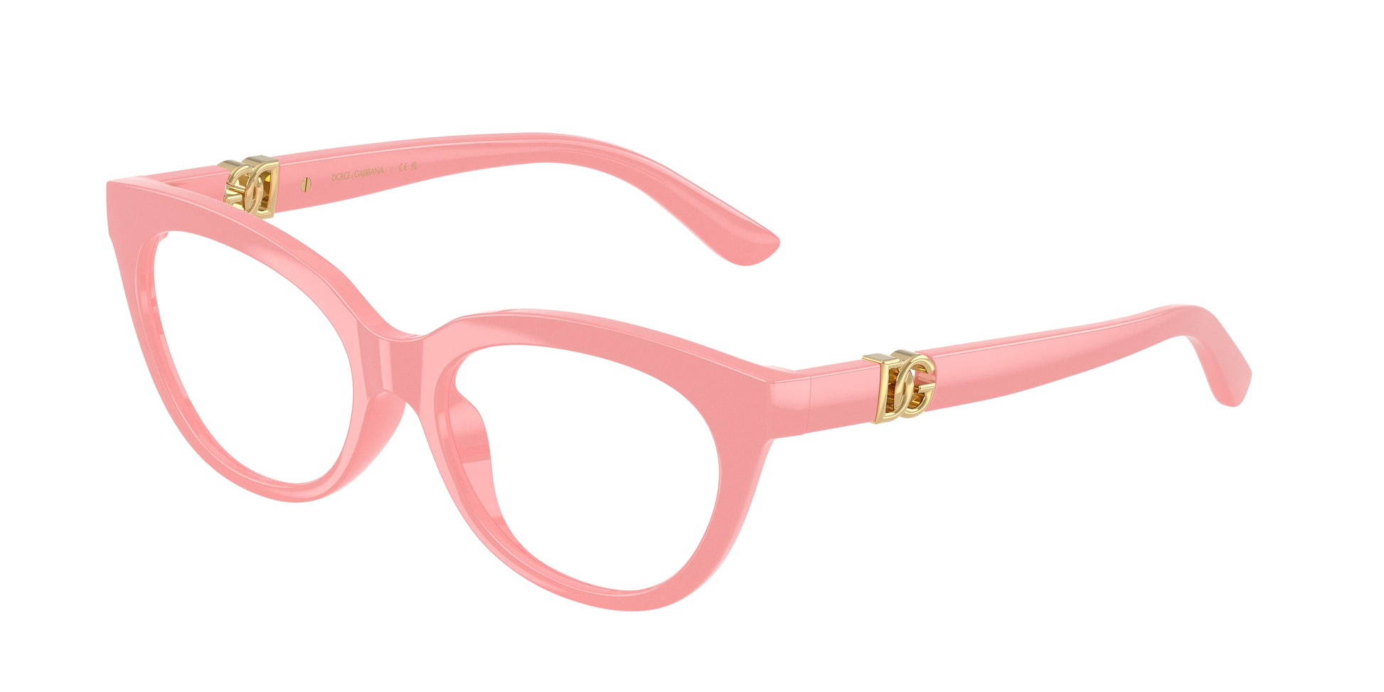 Dolce & Gabbana Kids DX5005U Butterfly Eyeglasses  3098-Pastel Pink 48-130-15 - Color Map Pink