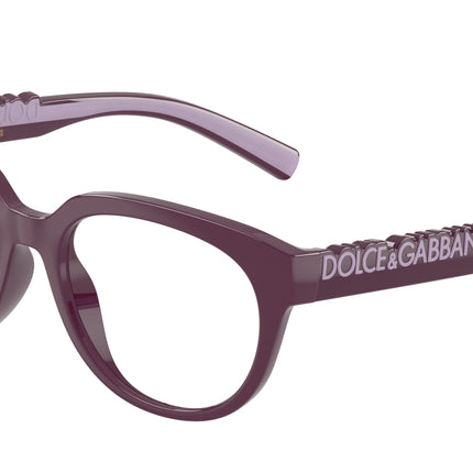 Dolce & Gabbana Kids DX5007 Phantos Eyeglasses  3360-Violet 49-130-16 - Color Map Violet