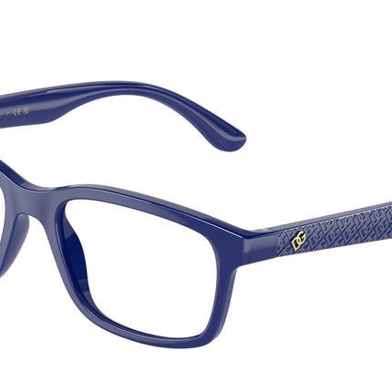 Dolce & Gabbana Kids DX5097 Rectangle Eyeglasses  3094-Blue 48-130-16 - Color Map Blue