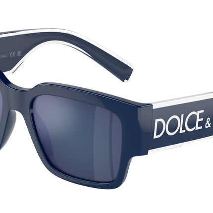 Dolce & Gabbana Kids DX6004 Square Sunglasses  309455-Blue 49-130-16 - Color Map Blue