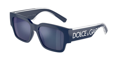 Dolce & Gabbana Kids DX6004 Square Sunglasses  309455-Blue 49-130-16 - Color Map Blue
