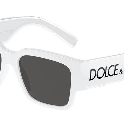 Dolce & Gabbana Kids DX6004 Square Sunglasses  331287-White 49-130-16 - Color Map White