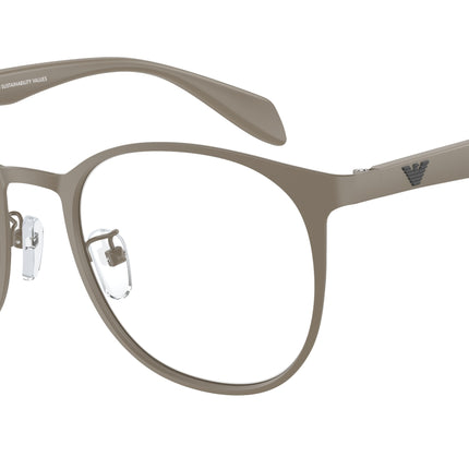 Emporio Armani EA1148 Phantos Eyeglasses  3298-Matte Mud 52-145-20 - Color Map Grey