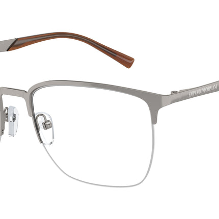 Emporio Armani EA1151 Pillow Eyeglasses  3010-Gunmetal 54-145-19 - Color Map Grey