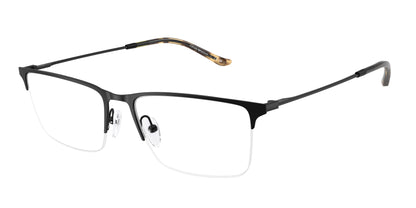 Emporio Armani EA1171 Rectangle Eyeglasses  3001-Matte Black 57-145-18 - Color Map Black