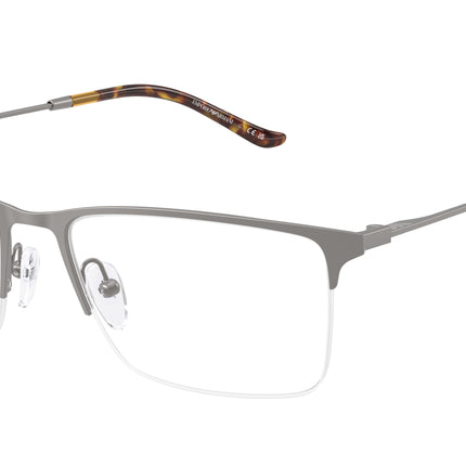 Emporio Armani EA1171 Rectangle Eyeglasses  3003-Matte Gunmetal 57-145-18 - Color Map Grey