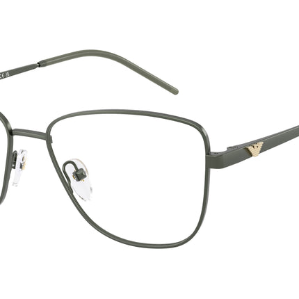 Emporio Armani EA1172 Irregular Eyeglasses  3402-Matte Agave 55-140-16 - Color Map Green
