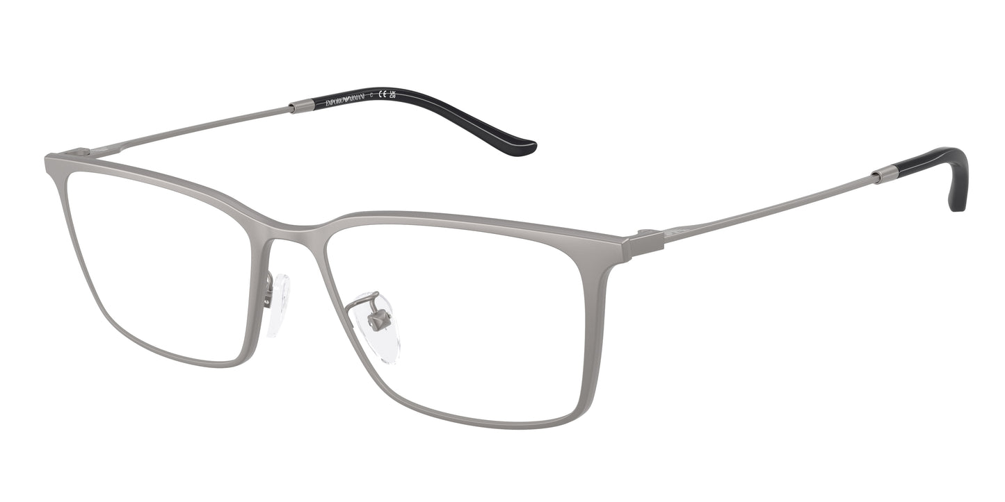 Emporio Armani EA1173D Pillow Eyeglasses  3003-Matte Gunmetal 55-145-17 - Color Map Grey