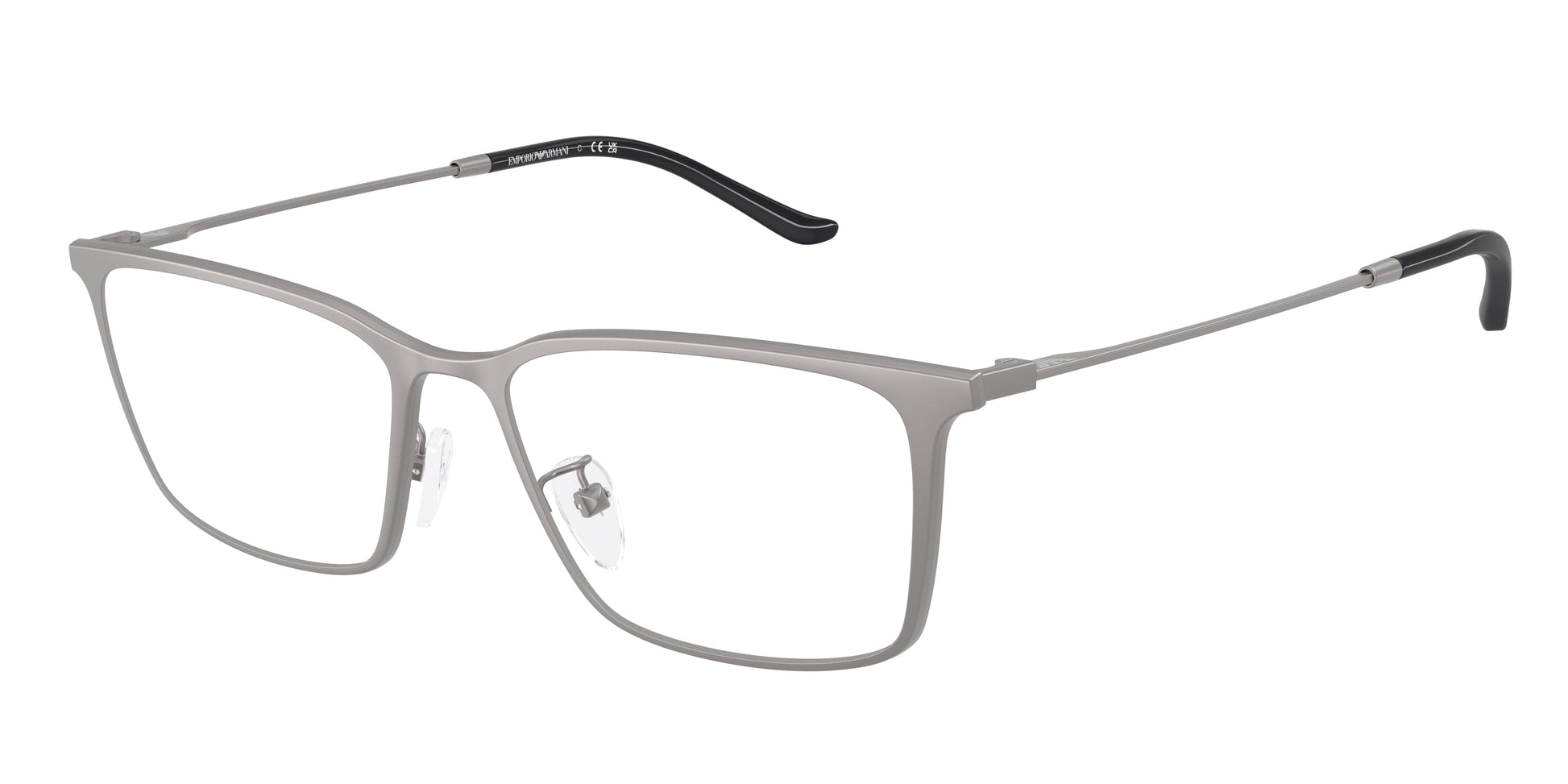 Emporio Armani EA1173D Pillow Eyeglasses  3003-Matte Gunmetal 55-145-17 - Color Map Grey