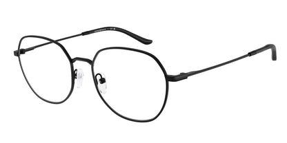 Emporio Armani EA1174D Round Eyeglasses  3001-Matte Black 54-145-18 - Color Map Black