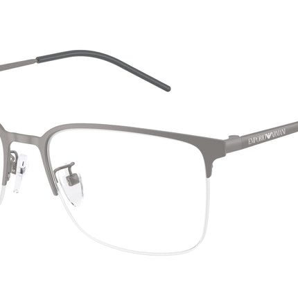 Emporio Armani EA1179D Irregular Eyeglasses  3003-Matte Gunmetal 56-145-18 - Color Map Grey