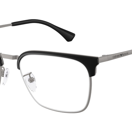 Emporio Armani EA1186D Square Eyeglasses  3003-Matte Gunmetal 55-145-19 - Color Map Grey