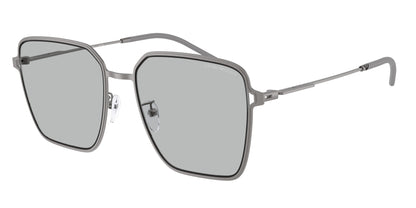 Emporio Armani EA2159D Square Sunglasses  300387-Matte Gunmetal 57-145-19 - Color Map Grey