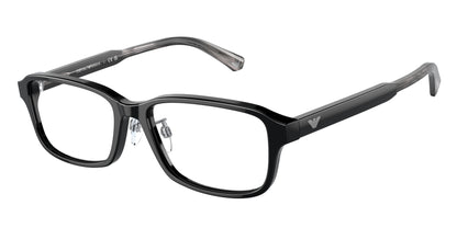 Emporio Armani EA3215D Pillow Eyeglasses  5017-Black 56-145-17 - Color Map Black