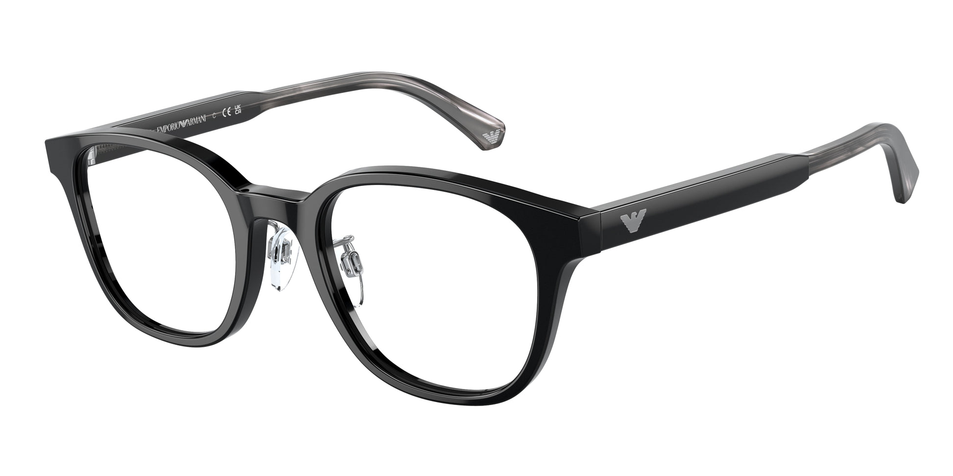 Emporio Armani EA3216D Phantos Eyeglasses  5017-Black 49-145-21 - Color Map Black