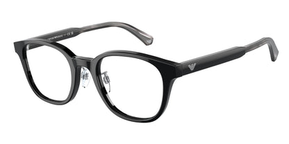 Emporio Armani EA3216D Phantos Eyeglasses  5017-Black 49-145-21 - Color Map Black